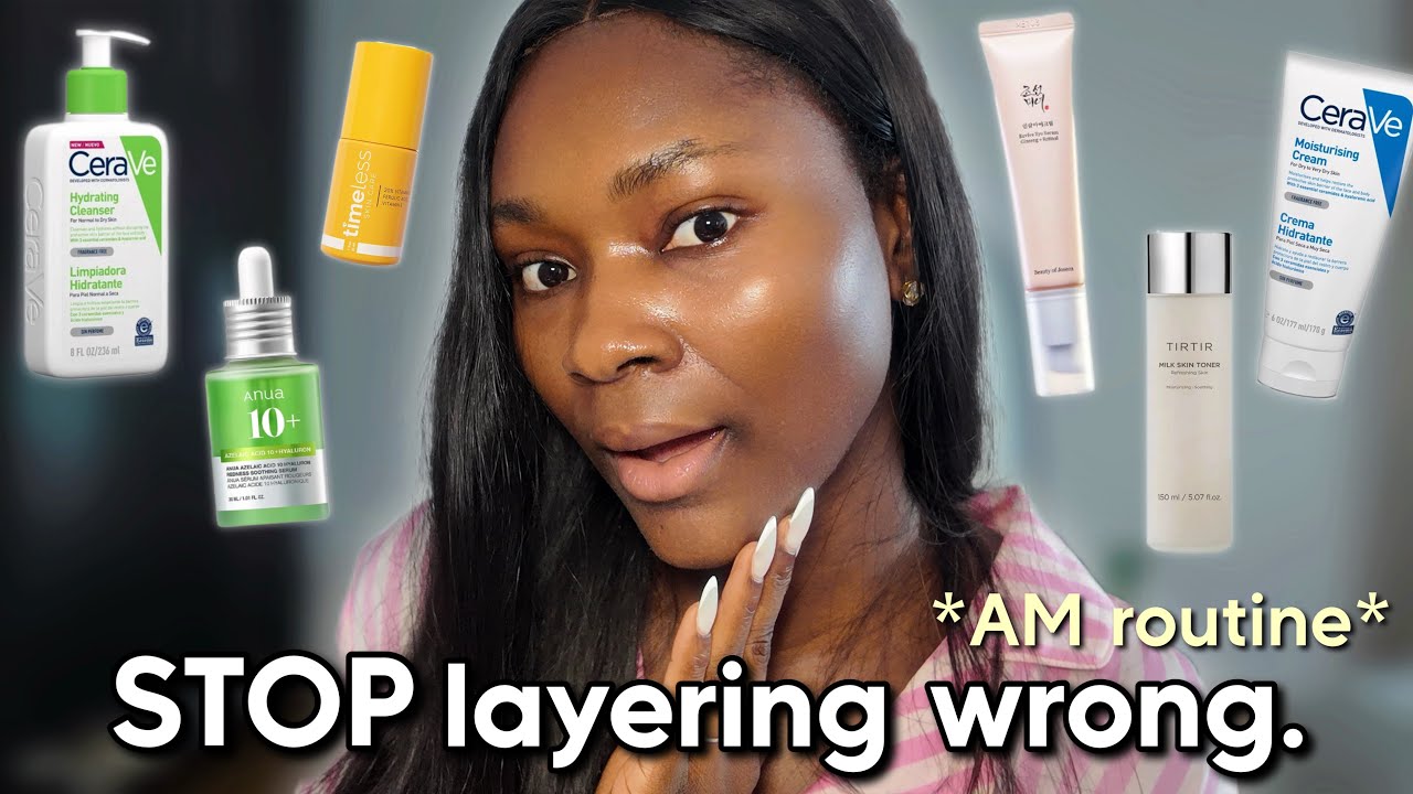 The Correct Morning Skincare Routine 2026 (For dark spots + Glowing skin)