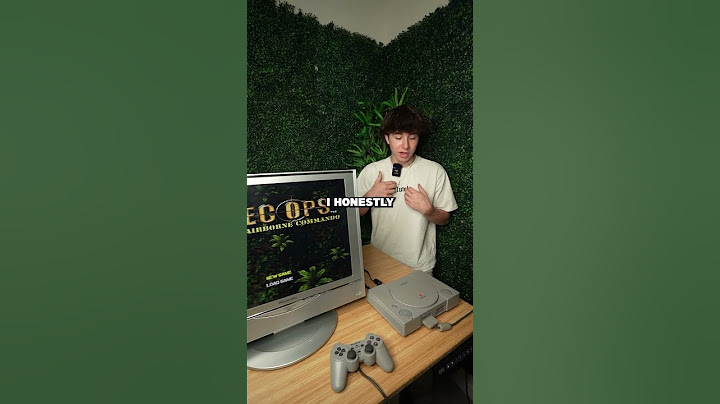 Quindi ho comprato una PS1...