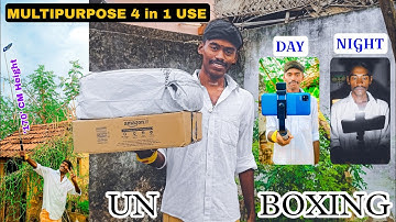 FLING BY FTLO 4 in 1 SELFIE STICK UNBOXING, BEST FOR SELFIE, TRAVEL, VLOG, VIDEO SHOOTINGS #unboxing