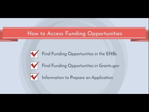 How to Access Funding Opportunities
