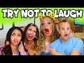 Try Not To Laugh Challenge with Jokes . Totally TV