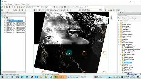 Cara Layer Stacking dan Edit ENVI Header (Aplikasi ENVI 5.3)