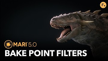Mari 5.0 - Non-Destructively Add Filters to Node Streams Within a Bake Point