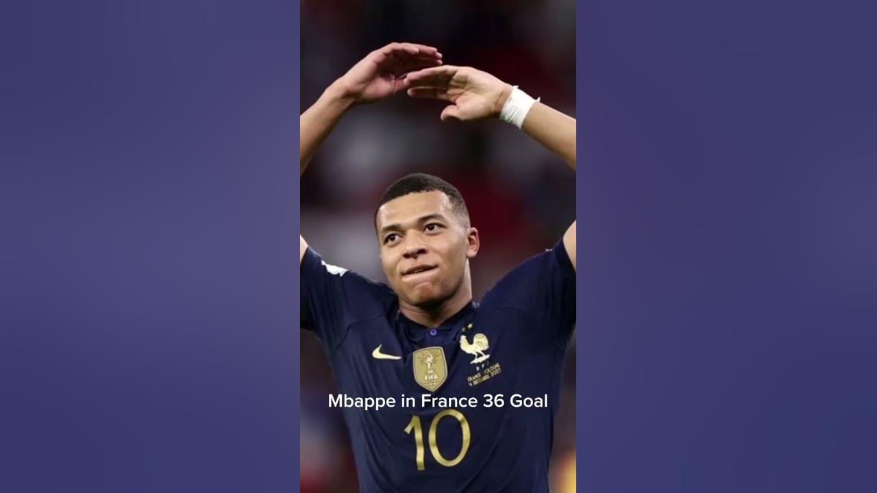 How many goals does mbappe have football YouTube