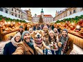 Ceske budejovice la plus belle ville de nol de la rpublique tchque 4k  guide de voyage