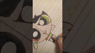 Drawing Powerpuff girls! #art#artist#powerpuffgirls#nayeon