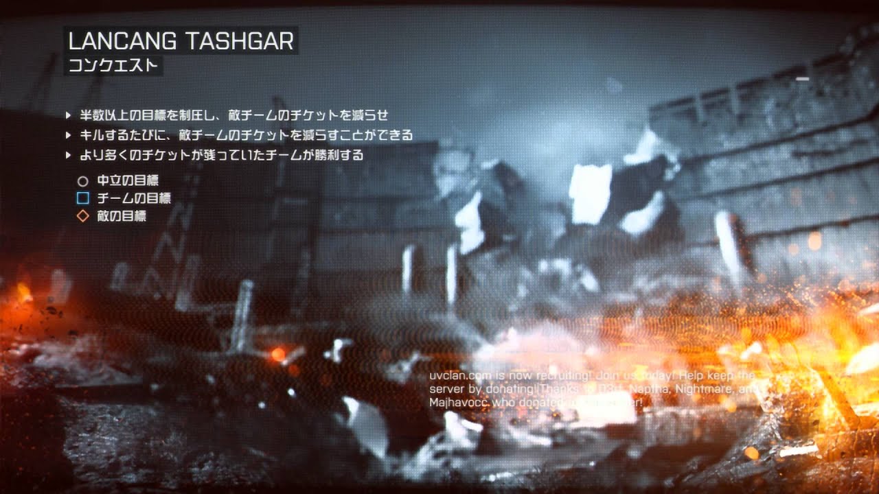 Lancang Tashgar Loading Screen Music　【Battlefield 4】