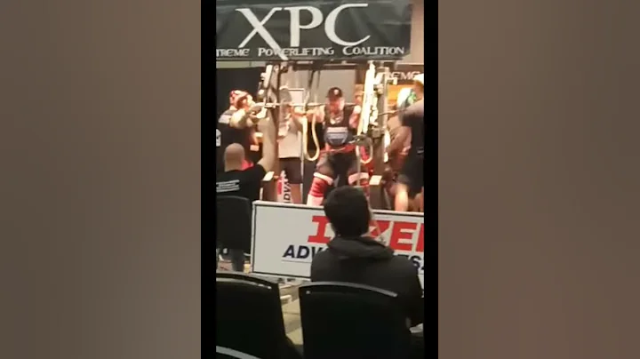 Metal Militia - Jesse Leitzel XPC 625 pound squat