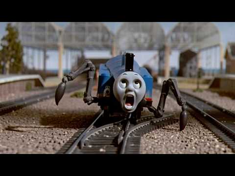 Gordon and Thomas Explore a Broken Sodor Layout (AI Parody)