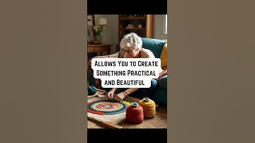 Benefits of Rug Hooking. Link in Bio. #rughooking #rughookingart  #DIYDecor #rugmaking #rug