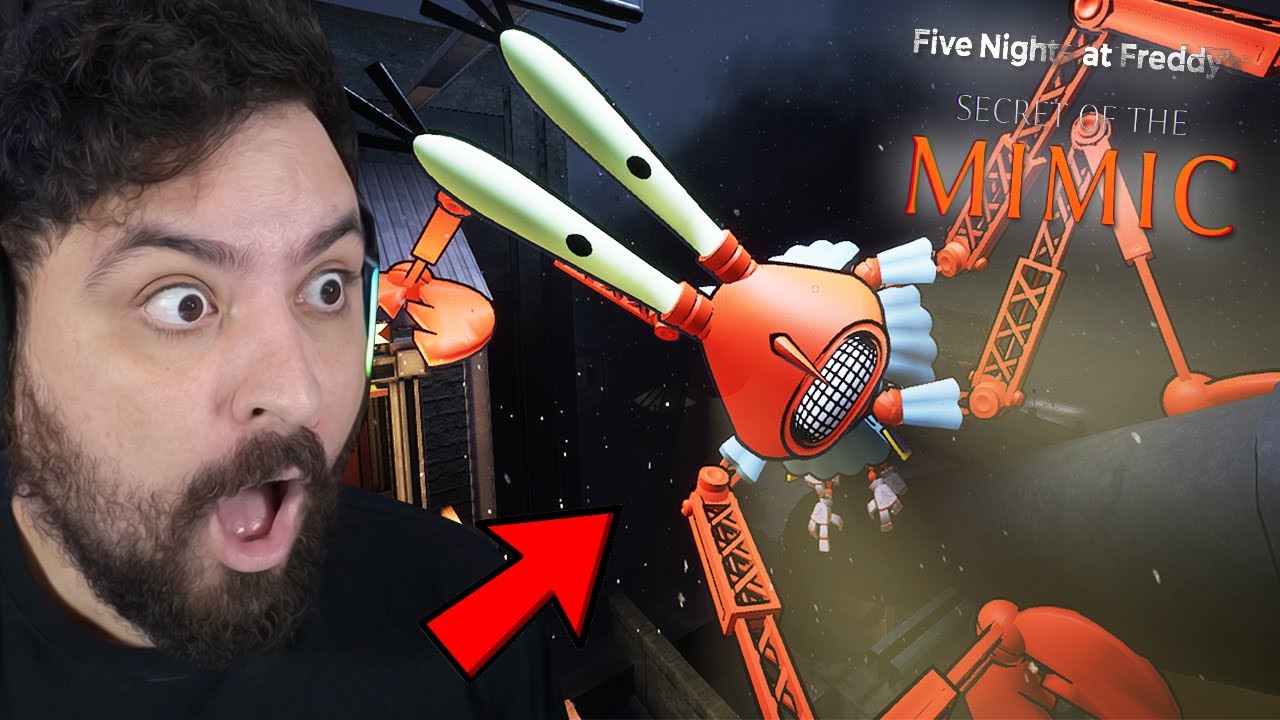 Eu Baixei o MELHOR MOD de FNAF SECRET OF THE MIMIC e ELE MUDOU TODO o JOGO!!