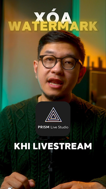 Cách XÓA LOGO Prism Live Studio khi Livestream bằng app di động #hoangquocanh #imba #prismlivestudio