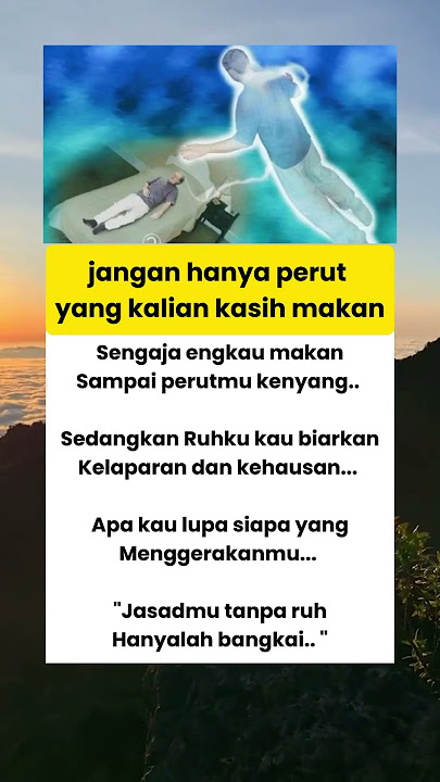 jngan hanya perut klian ksih mkn #islamicvideo #feedshorts