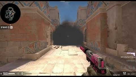 CSGO: Smoke from CT Spawn to Bridge on Anubis [64 Ticks]