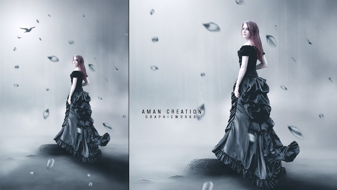 dark-forest-foggy-effect-photoshop-photo-manipulation-photoshop-tutorial-photo-edit-youtube