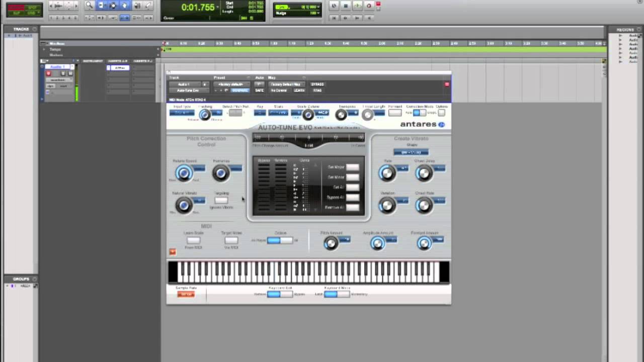 How To Use Auto Tune - Pro Tools Tutorial