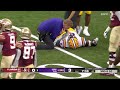 Lsu dl maason smith injures himself while celebrating