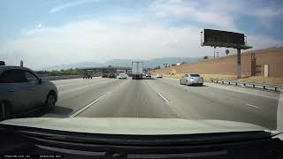 One Lane Change At A Time, Moron.