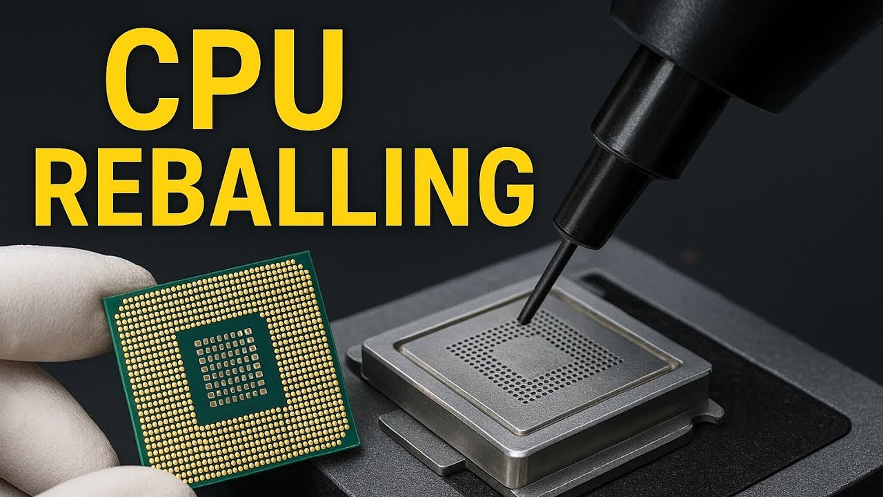 HOW TO CPU REBALLING | MOBILE CPU REPAIR VIDEO FULL #repairmastermind # ...