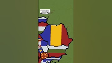 Piccola scala Romania🇷🇴 #17 #europe #mapper #romania #minecraft #minecraftbuilding #geografia#shorts
