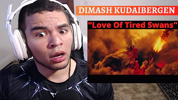 First time REACTION to Dimash - "Love Of Tired Swans" Music Video