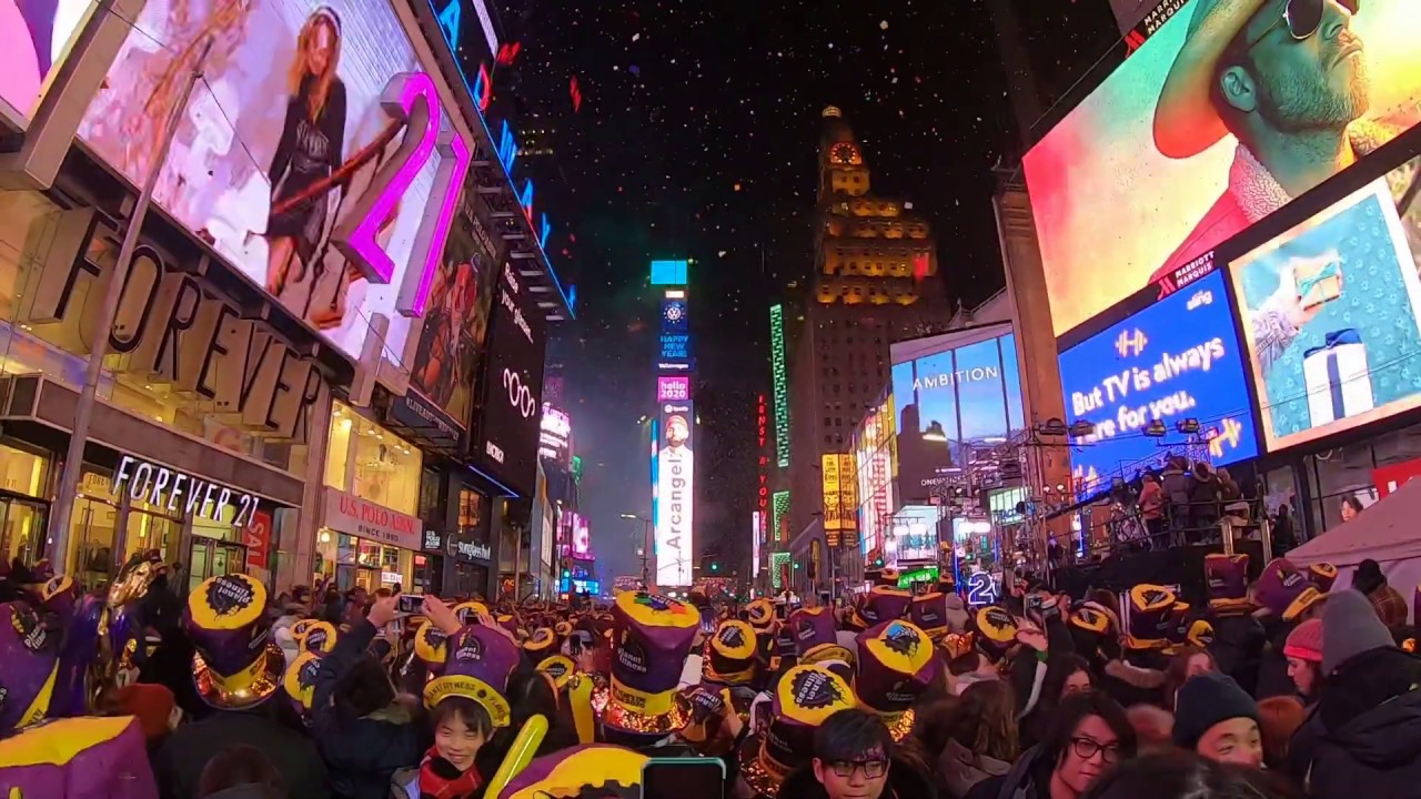 [Ch. NY] 2020 New Year’s Eve/ Ball Drop Event in NewYork Times Square