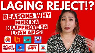 Bakit Lagi kang Reject sa mga Online Loan Apps (Yung mga legit ha!)