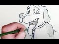 LEFT-HANDED CHALLENGE! - Drawing my PETS!