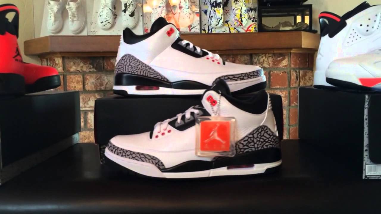 ShoeZeum Infrared 23 Nike Air Jordan 3s