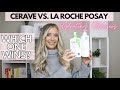 Cerave Hydrating Cleanser vs La Roche Posay Hydrating Gentle Cleanser Comparison Review | Dry Skin