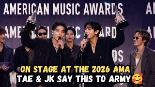Taehyung’s Emotional AMA Message Leaves Jungkook Soft, ARMY Can’t Stop Watching screenshot 3