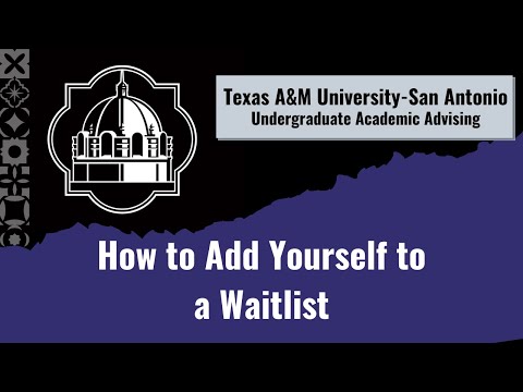 How To Put Yourself On A Waitlist