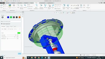 Creo Tutorial- How to make model transparent | Use of transparent model while working on assembly