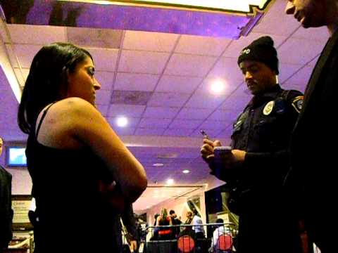 MTV's Angelina From "The Jersey Shore" with Police...