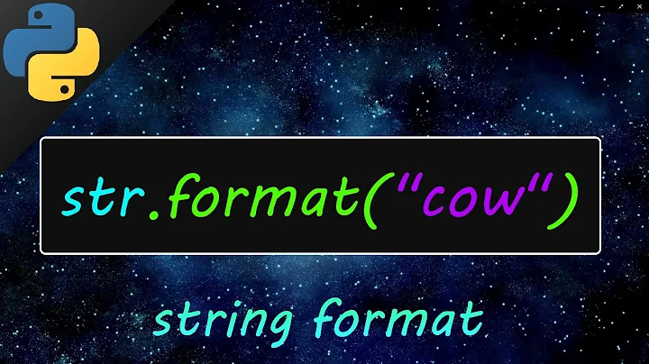 Python string format 💬