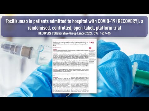 Tocilizumab bei hospitalisierten Patienten mit COVID 19: RECOVERY Studie Publikation Lancet