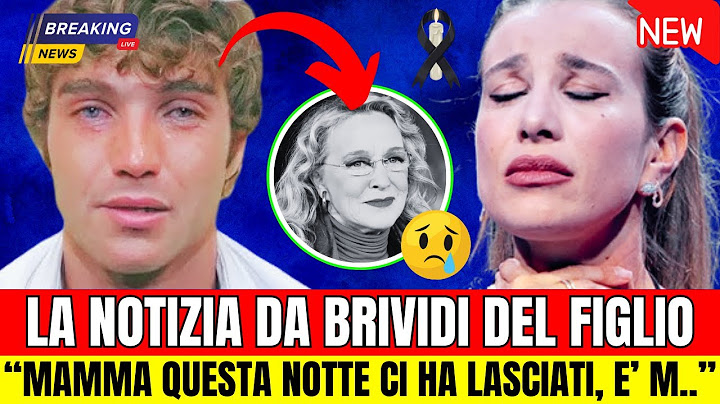 ULTIMA ORA ELEONORA GIORGI - LA NOTIZIA DA BRIVIDI DI PAOLO CIAVARRO: “MAMMA QUESTA NOTTE E’ M..”