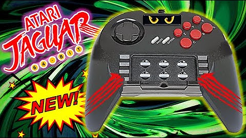 NEW Atari Jaguar Controller AND Re-Writing History!