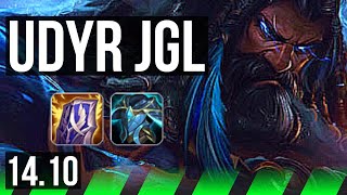 UDYR vs VIEGO (JGL) | Rank 6 Udyr, 1000+ games, Legendary, 14/4/12 | EUW Grandmaster | 14.10