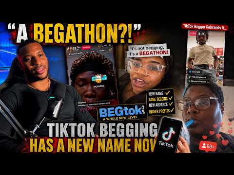 🤯 "IT'S NOT BEGGING, IT'S A BEGATHON!" TikTok Beggar Rebranded It… The Internet Wasn't Having It.