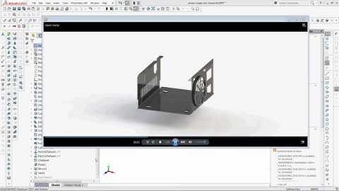 Animate folding of SOLIDWORKS Sheet Metal bends