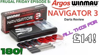 Argos Winmau NAVIGATOR 3 Darts Review Only £14