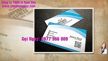 In offset name card giá rẻ nhanh nhất tại khu công nghiệp vsip bình dương