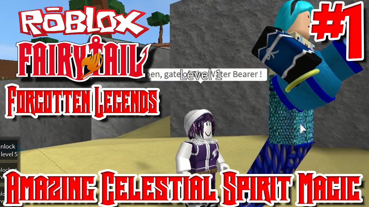 Amazing Celestial Spirit Magic Roblox Fairy Tail Forgotten