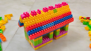 Satisfying DIY Lego House/ASMR Building Blocks/block game /lego building fun#asmr#buildingblocks