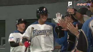 打った瞬間!! ファイターズ・清宮が本拠地で快音を響かせる!!