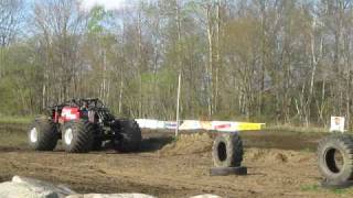 Ghost Ryder Backflip, Vermonster 4x4 event, Bradford, VT 05-02-09