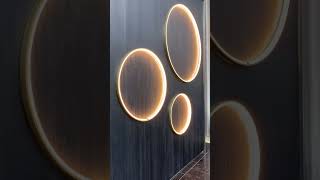 Hula Hoop Wall Lights at The Residences Lobby
