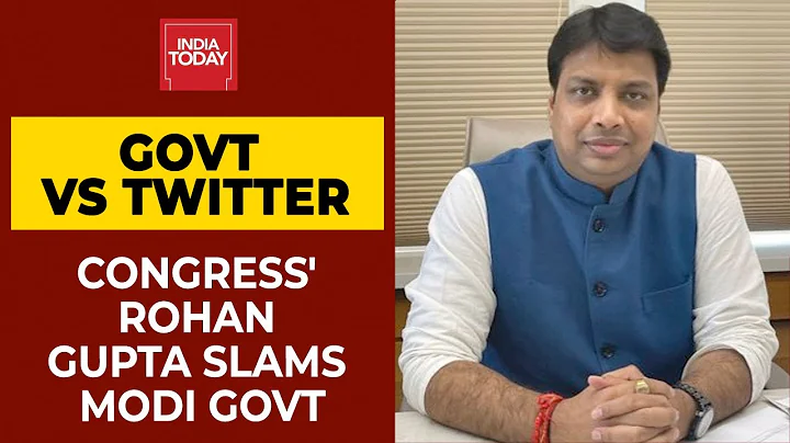 Govt Vs Twitter Faceoff: Congress Leader Rohan Gup...