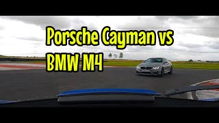Porsche Cayman vs M4 vs M-Lite track battles